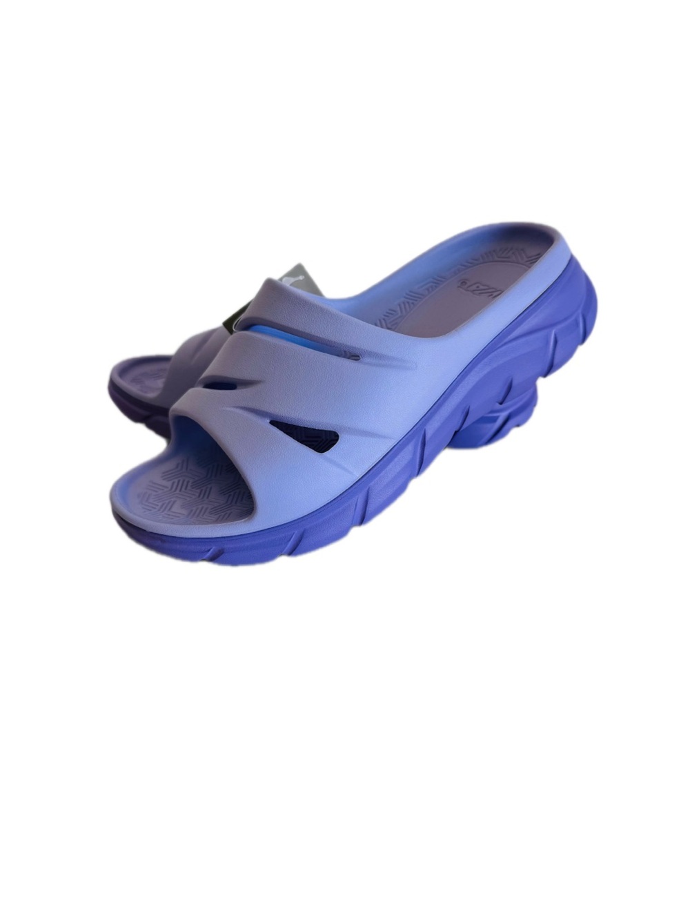 Avia Lavender Slide Clogs with Deep Purple Sole